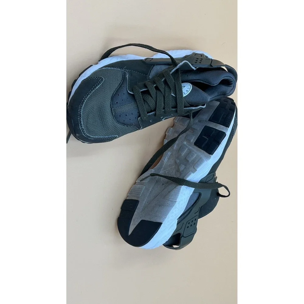 Nike Air Huarache Cargo Khaki White 6.5Y